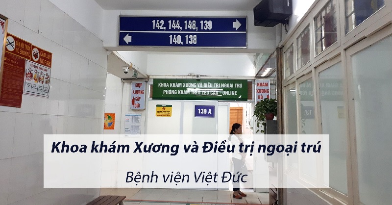 Bệnh viện xương khớp Hà Nội - Khoa xương khớp BV Việt Đức